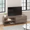 65" June Mid-Century Modern TV Stand For TVs Up To 65" With Adjustable Shelf Walnut - Taylor & Logan -Homcom Furniture Shop GUEST 0041f6a1 a9c2 4032 8e35 7ac95f99f31c
