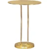 Tenysi Side Table Aluminum Gold - ZM Home -Homcom Furniture Shop GUEST 00a2bc7d 769c 47ab a51c 39079c6bd915