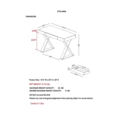 Trendy Desk With Drawer Espresso - Techni Mobili 11 Trendy Desk With Drawer Espresso - Techni Mobili -Homcom Furniture Shop GUEST 00ade862 55db 4d7d a98c a362f86de87d