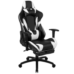 BlackArc Faux Leather Reclining Gaming Chair - Height Adjustable Pivot Arms, Pull-Out Footrest, Headrest & Lumbar Pillows 24 BlackArc Faux Leather Reclining Gaming Chair - Height Adjustable Pivot Arms, Pull-Out Footrest, Headrest & Lumbar Pillows -Homcom Furniture Shop GUEST 00f74fe2 1ee6 4dd2 be6c 2beacf708f45