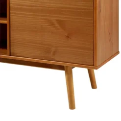 Solid Wood Mid-Century Modern TV Stand For TVs Up To 80" - Saracina Home 26 Solid Wood Mid-Century Modern TV Stand For TVs Up To 80" - Saracina Home -Homcom Furniture Shop GUEST 02c30fcf b7ab 43cd 9305 b3f81da7e58b
