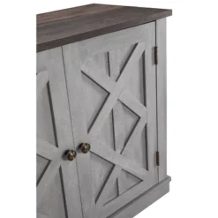 Saw Cut TV Stand For TVs Up To 55" Off White - Home Essentials 18 Saw Cut TV Stand For TVs Up To 55" Off White - Home Essentials -Homcom Furniture Shop GUEST 02ecf098 f6db 4ec6 a9eb 92f0773adf57