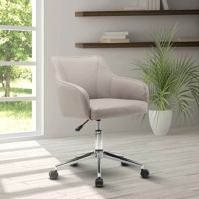 Comfy And Classy Home Office Chair- Beige- Techni Mobili 3 Comfy And Classy Home Office Chair- Beige- Techni Mobili