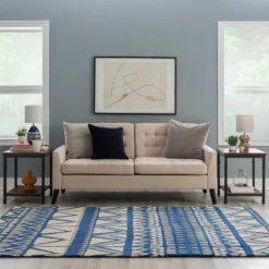 Austin End Table Brown - Linon -Homcom Furniture Shop GUEST 057adb27 a1e4 4569 9c57 5e0babc475ac