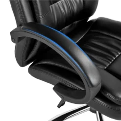 Yaheetech High Back PU Leather Office Chair With Padded Armrest, Black 10 Yaheetech High Back PU Leather Office Chair With Padded Armrest, Black -Homcom Furniture Shop GUEST 06a822fe 5937 4c65 9b18 e230965cc356