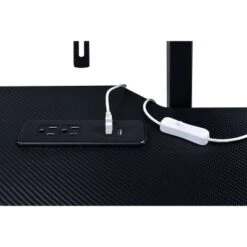 Canzi Gaming Desk With USB Port Black - Acme Furniture -Homcom Furniture Shop GUEST 06d662a7 4d3f 41e0 b37f 88d745d82f72