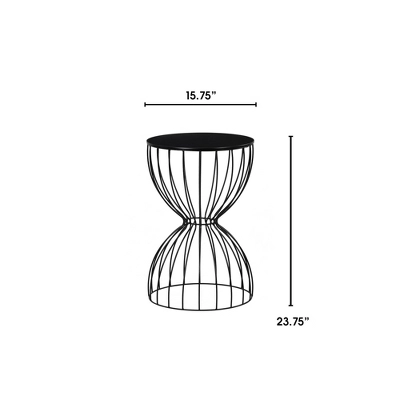 Cami Side Table Noir Black - Adore Decor 7 Cami Side Table Noir Black - Adore Decor - Image 5