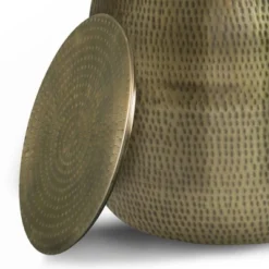 Riva Metal Storage Accent Table - WyndenHall -Homcom Furniture Shop GUEST 089babde 3a8f 4423 bfc0 0e10f5af9b07