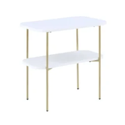 Lunar Chairside End Table With Shelf - Breighton Home 15 Lunar Chairside End Table With Shelf - Breighton Home -Homcom Furniture Shop GUEST 0ada8885 4fff 4bc9 a806 4cb886582921