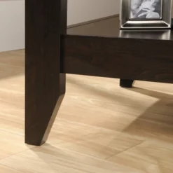 Sauder Shoal Creek Smart Center Side Table Jamocha Wood Finish -Homcom Furniture Shop GUEST 0b2d1ea6 bec7 4b8c b2eb d522ee96ed93