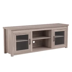 Emma And Oliver TV Stand For Up To 80" TV's - 65" Media Console With Classic Full Glass Doors & 3 Adjustable Shelves 27 Emma And Oliver TV Stand For Up To 80" TV's - 65" Media Console With Classic Full Glass Doors & 3 Adjustable Shelves -Homcom Furniture Shop GUEST 0baa4312 42d6 4d2c 9210 810f1ddf529f