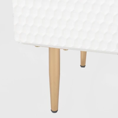 Jolie 5 Drawer Tallboy Dresser White - Adore Decor 8 Jolie 5 Drawer Tallboy Dresser White - Adore Decor - Image 6