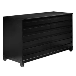 Ilya Solid Wood Modern Panel Front 6 Drawer Dresser - Saracina Home -Homcom Furniture Shop GUEST 0ff1363c de24 4f47 a563 ea255a3e95ba