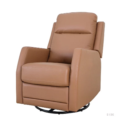 Ofelia Wooden Upholstery Wingback Swivel Recliner For Bedroom And Living Room |Artful Living Design 12 Ofelia Wooden Upholstery Wingback Swivel Recliner For Bedroom And Living Room |Artful Living Design - Image 10