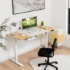 55''x28'' Electric Standing Desk Adjustable Sit To Stand Table W/USB Port WhiteNatural -Homcom Furniture Shop GUEST 130fc03a 2604 4c60 a932 97b979d5d612