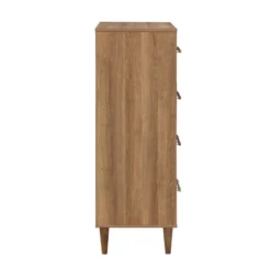 Esigne Mid-Century 4 Drawer Chest Light Oak - HOMES: Inside + Out 13 Esigne Mid-Century 4 Drawer Chest Light Oak - HOMES: Inside + Out -Homcom Furniture Shop GUEST 131b11b0 64d9 4140 b12a 7acb28c90cf3