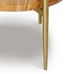 Fleetwood Round Marble And Wood Side Table White/Natural - WyndenHall 12 Fleetwood Round Marble And Wood Side Table White/Natural - WyndenHall -Homcom Furniture Shop GUEST 1639235d 3af2 4fcc 920d 77bdd0219272