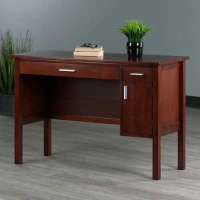 Emmett Writing Desk Walnut - Winsome 9 Emmett Writing Desk Walnut - Winsome - Image 7