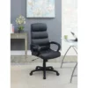 Simple Relax High-Back Adjustable Height Office Chair In Black -Homcom Furniture Shop GUEST 195fa075 31df 439f 9d46 69ef201432bf