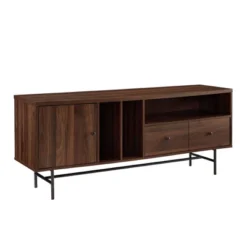 Modern Vinyl Record Player Storage TV Stand For TVs Up To 65" Dark Walnut - Saracina Home 14 Modern Vinyl Record Player Storage TV Stand For TVs Up To 65" Dark Walnut - Saracina Home -Homcom Furniture Shop GUEST 1a24674e d0cf 41ee 928a b779b9d81afc