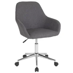 Merrick Lane Home Office Bucket Style Chair With 360 Degree Rotating Swivel -Homcom Furniture Shop GUEST 1bf39d68 631e 428e 8546 a4839049846e