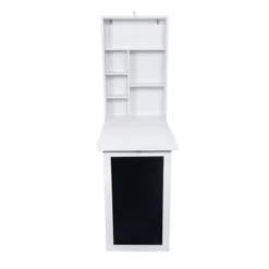 Wall Mount Folding Desk Cabinet With Blackboard White - Danya B. 28 Wall Mount Folding Desk Cabinet With Blackboard White - Danya B. -Homcom Furniture Shop GUEST 1c28b36d d189 43da ba1c a96a3865ef5e
