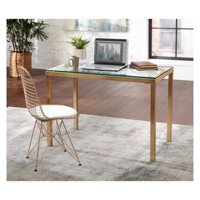 Manhattan Desk Gold - Buylateral 3 Manhattan Desk Gold - Buylateral