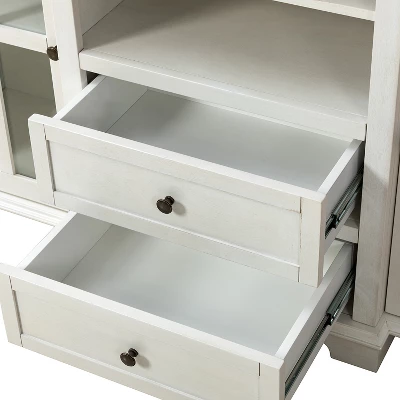 Cedric Living Room TV Stand For TVs Up To 65" With 2 Drawers And Shelf | KARAT HOME 8 Cedric Living Room TV Stand For TVs Up To 65" With 2 Drawers And Shelf | KARAT HOME - Image 6