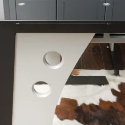 Oria L-Shaped Desk With Tempered Glass - Black/Gray - Christopher Knight Home 7 Oria L-Shaped Desk With Tempered Glass - Black/Gray - Christopher Knight Home -Homcom Furniture Shop GUEST 1d92c93d 8edf 4ab5 81ee 8151ecb73543