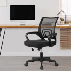 Yaheetech Adjustable Ergonomic Computer Chair Office Chair