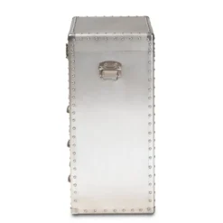 Serge Metal 3 Drawer Accent Storage Chest Silver - Baxton Studio 14 Serge Metal 3 Drawer Accent Storage Chest Silver - Baxton Studio -Homcom Furniture Shop GUEST 1ed3aca6 1e3d 4f57 97b5 e18f6265297d