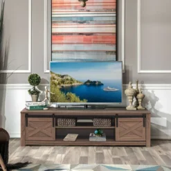 Costway Sliding Barn Door TV Stand For TV's Up To 65'' Storage Shelf Entertainment Center 13 Costway Sliding Barn Door TV Stand For TV's Up To 65'' Storage Shelf Entertainment Center -Homcom Furniture Shop GUEST 1ef14d54 ab94 4e01 86ce 33e899fb73e4