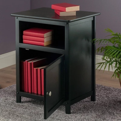 End Table - Black - Winsome 6 End Table - Black - Winsome - Image 4