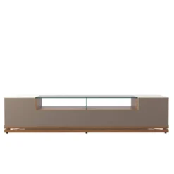 85.43" Vanderbilt TV Stand For TVs Up To 70" Off White/Maple Cream - Manhattan Comfort -Homcom Furniture Shop GUEST 1f66126d bc3b 4a07 b81d 3b30c62a008c