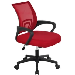 Yaheetech Adjustable Ergonomic Computer Chair Office Chair -Homcom Furniture Shop GUEST 1f8f6454 8651 4faf a99c 973906523a3f