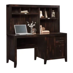 Dakota Pass Computer Desk With Hutch Light Brown - Sauder 37 Dakota Pass Computer Desk With Hutch Light Brown - Sauder -Homcom Furniture Shop GUEST 204a2832 8fc7 4cf4 b7a2 49fa9337e152