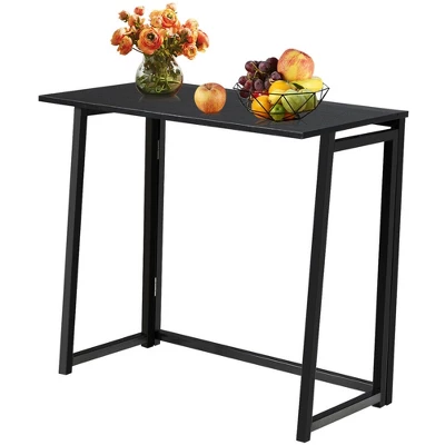 Costway Foldable Computer Desk Home Office Laptop Table Writing Desk Study Table Natural/White/Brown/Black 7 Costway Foldable Computer Desk Home Office Laptop Table Writing Desk Study Table Natural/White/Brown/Black - Image 5