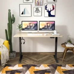 Costway Office Electric Adjustable Standing Up Desk Dual Motor W/ Controller -Homcom Furniture Shop GUEST 22d93c0b a725 46de 9d68 0d7764e9beb5