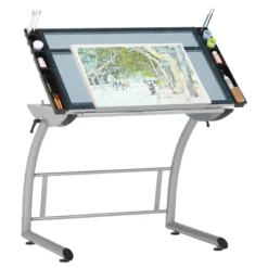 Triflex Drawing Table Soft Silver - Studio Designs -Homcom Furniture Shop GUEST 237d4b60 2b15 4e29 812d 9ef8aa1d25e3
