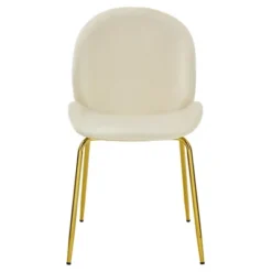 Costway Set Of 2 Velvet Accent Chairs Dining Side Chairs W/Gold Metal Legs Pink/Beige/Green/Grey -Homcom Furniture Shop GUEST 23a8454a 5919 4f07 ade9 54875fe7d1c8