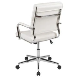 Merrick Lane Ergonomic Swivel Office Chair Panel Style Mid-Back Computer Desk Chair With Padded Metal Arms & Base 20 Merrick Lane Ergonomic Swivel Office Chair Panel Style Mid-Back Computer Desk Chair With Padded Metal Arms & Base -Homcom Furniture Shop GUEST 2459c4cb c56a 40fd 96ca 7abaae51c672