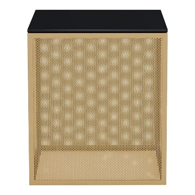 Dervock Glass Top Side Table With Glass Top - MiBasics 5 Dervock Glass Top Side Table With Glass Top - MiBasics - Image 3