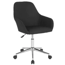 Merrick Lane Home Office Bucket Style Chair With 360 Degree Rotating Swivel -Homcom Furniture Shop GUEST 25976b61 ff37 44f4 b1fb 04af6baad613