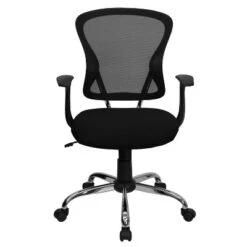 Swivel Task Chair Chrome Black Mesh - Flash Furniture -Homcom Furniture Shop GUEST 25ec1ece 819a 45ae 9aca 7366e5df6d40