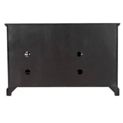2 Drawer Wooden Media TV Stand For TVs Up To 50" With 3 Doors And X Motif Details Brown - Benzara -Homcom Furniture Shop GUEST 26469dd9 bdb5 444e 8007 4914e24501ec