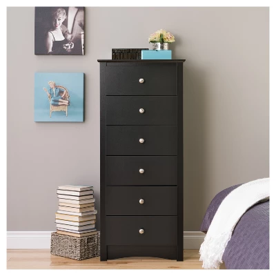 Tall 6 - Drawer Chest - Prepac 5 Tall 6 - Drawer Chest - Prepac - Image 3