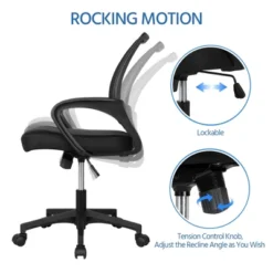 Yaheetech Adjustable Ergonomic Computer Chair Office Chair -Homcom Furniture Shop GUEST 271e8911 36d7 4885 9790 f43d7a3ea28b