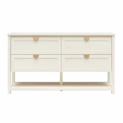 Primrose Wide 4 Drawer Dresser With Lower Shelf - Mr. Kate -Homcom Furniture Shop GUEST 28949749 3482 408d ad88 0df5e99873d2