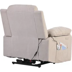 Electric Lift Recliner With Adjustable Massage, Heating Function, Infinity Positions And Side Pockets - ModernLuxe -Homcom Furniture Shop GUEST 2898d546 f123 4c7a 86e4 e398469a1645