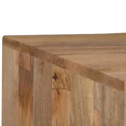 22" Moreno Solid Mango Wood End Table Natural - WyndenHall -Homcom Furniture Shop GUEST 28b24695 608e 42a4 8f31 cc8a41dd687c